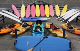  Nuestro equipo de kayak 